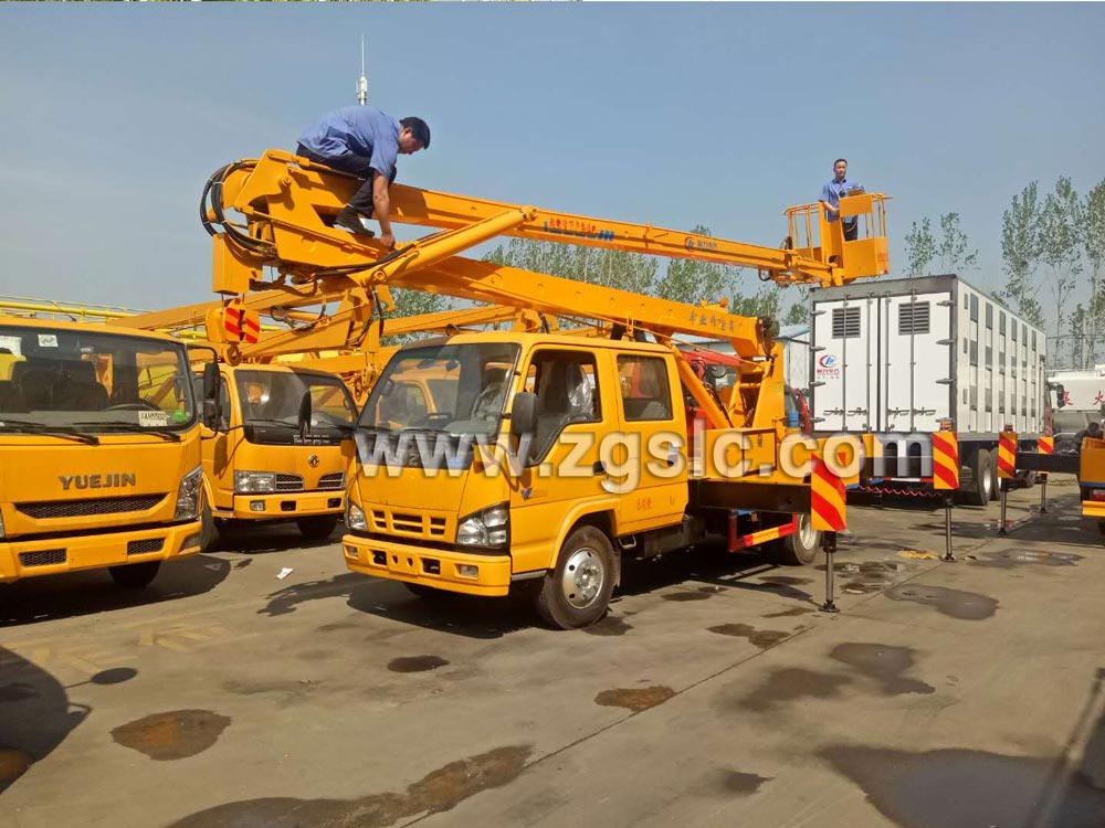 五十鈴雙排高空作業車(國五)