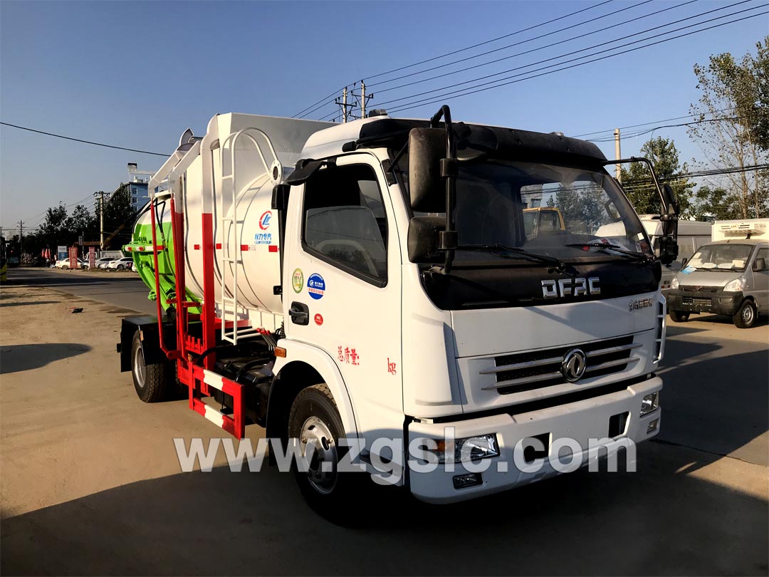 東風(fēng)大多利卡6方餐廚垃圾車_餐廚垃圾車多少錢(qián)一輛?