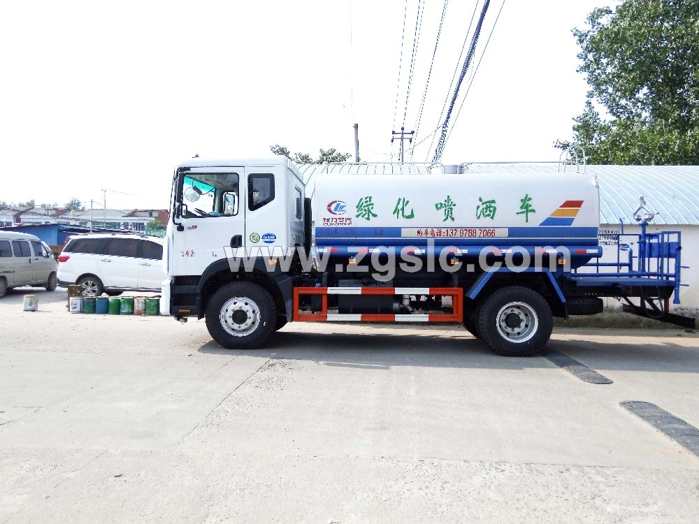12方程力東風D9灑水車黃牌(國五)