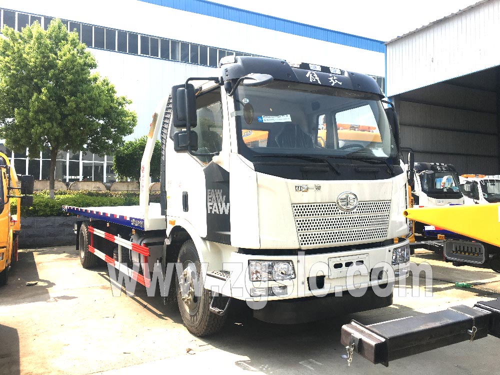 解放J6一拖二清障車（國(guó)五）