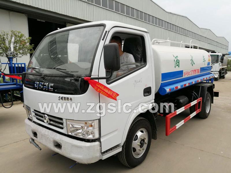 2019/06/04 九江藕總在程力集團訂購一輛5噸國三東風福瑞卡灑水車，單號195025