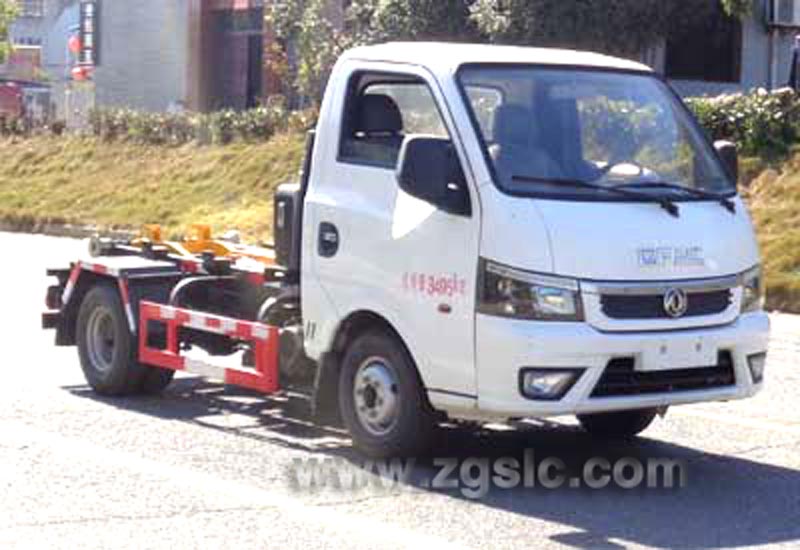 國六東風途逸3方勾臂垃圾車_3方勾臂垃圾車廠家直銷