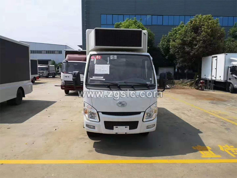 程力集團躍進廣告車(國六)_國六廣告車使用效果