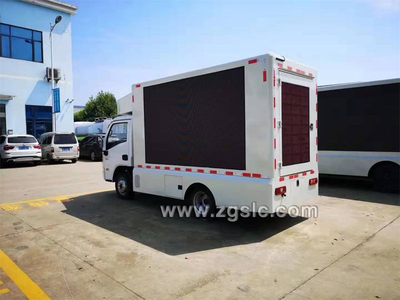 程力集團躍進廣告車(國六)_國六廣告廠家地址